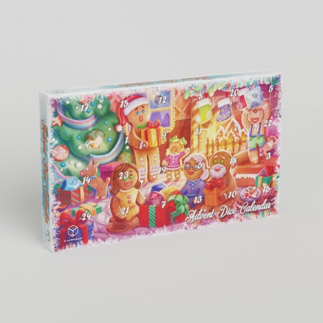 Q-Workshop's Dice Advent Calendar (#6, 2025) | Christmas Gift December | Mystery Dice DnD