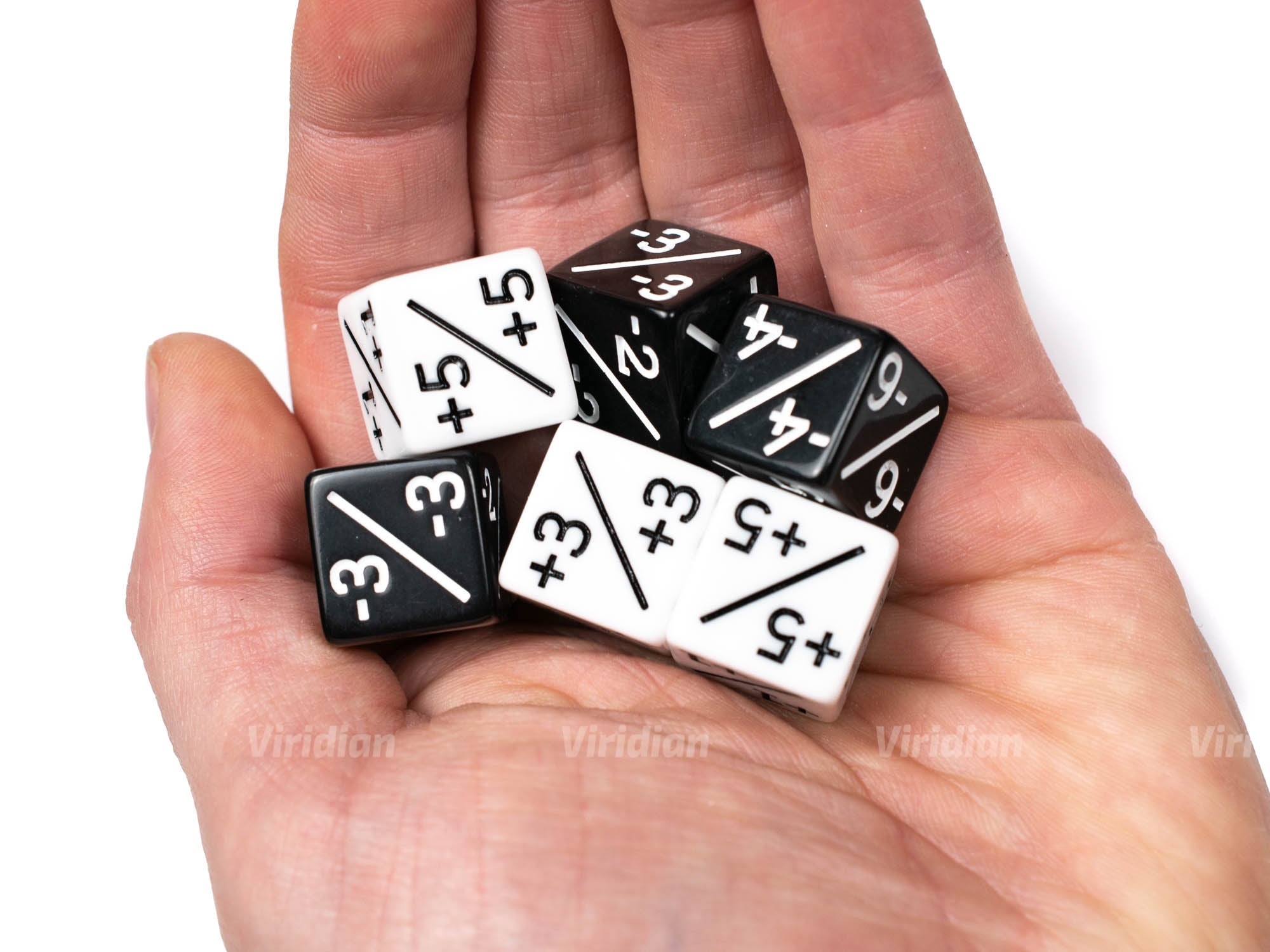 MTG Counters (Set of 8) | Positive, Negative or Mixed Dice Tokens