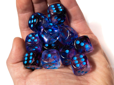 Chessex Nebula Nocturnal/Blue Polyset - Dungeons & Dice Chessex Nebula Nocturnal/Blue Polyset - Dungeons & Dice
