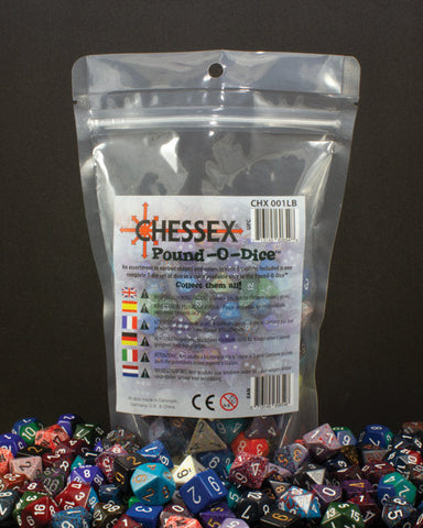 Pound O Dice | Chessex (Approximately 100 Dice)