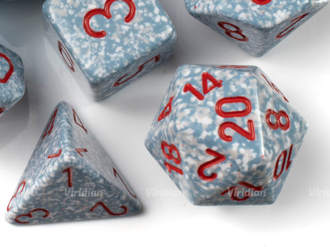 Speckled Air | Grey & White | Chessex Dice Set (7)