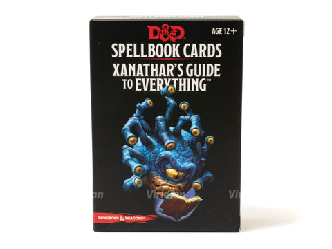 Spellbook Cards - Xanathar's Guide To Everything