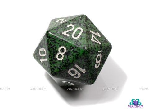 Speckled Recon Large D20 | 34mm Acrylic D20 Die (1) | Chessex