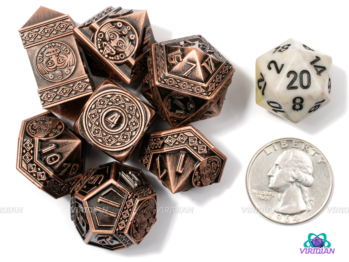 The Altar | Copper Red-Brown | Aztec Ancient Civilization Style | Meta ...