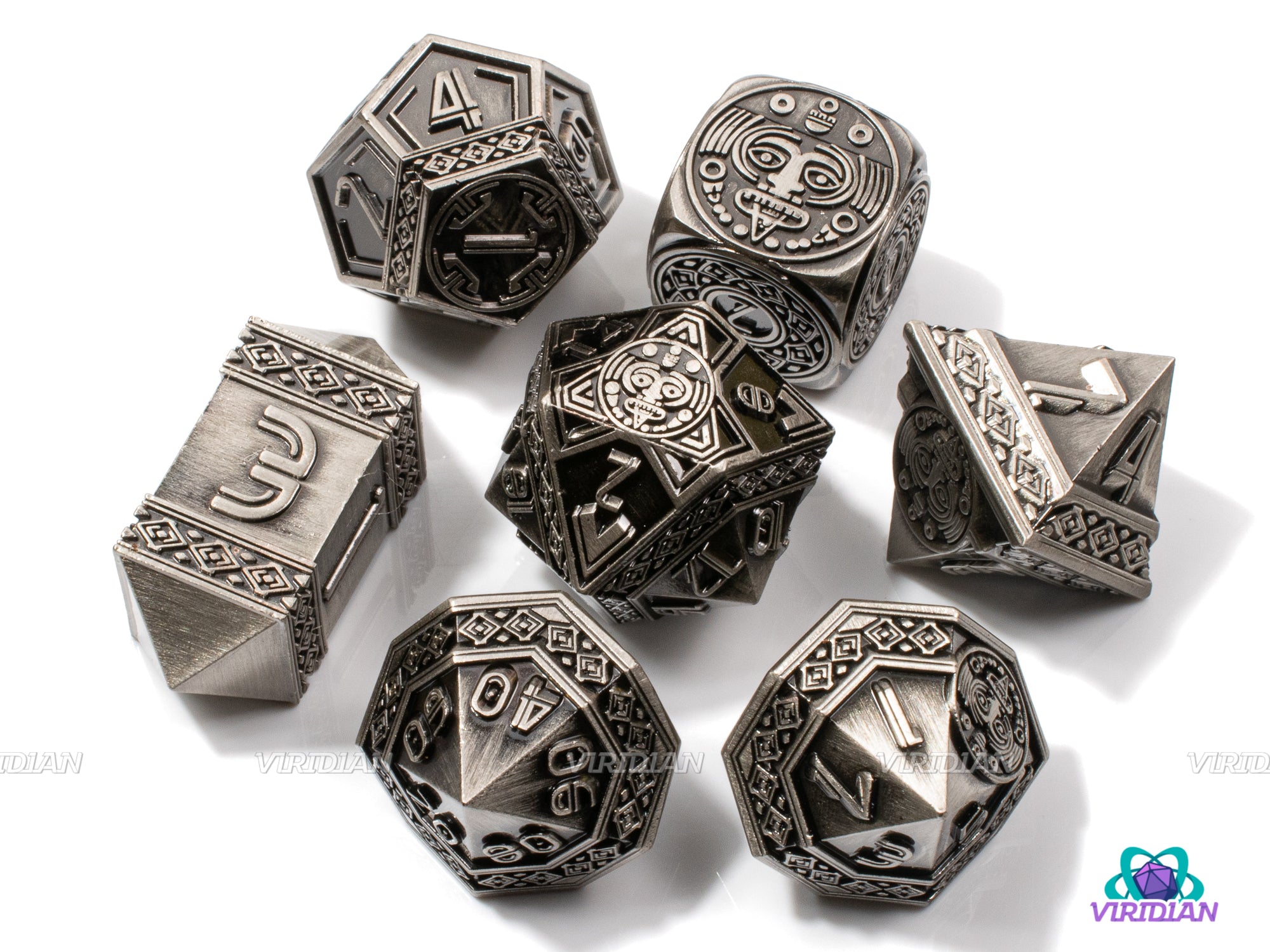 Ritual of Silver | Silver & Dark Grey Aztec Ancient Civilization Style ...