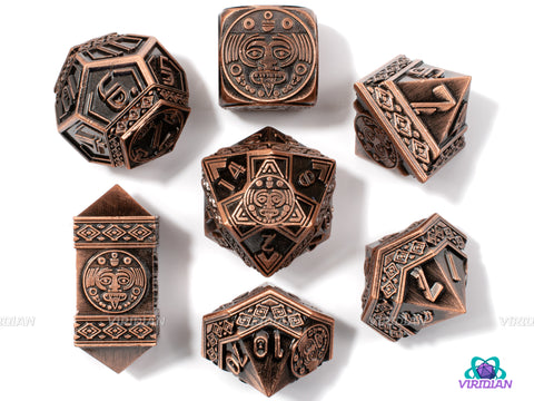 The Altar | Copper Red-Brown | Aztec Ancient Civilization Style | Meta ...