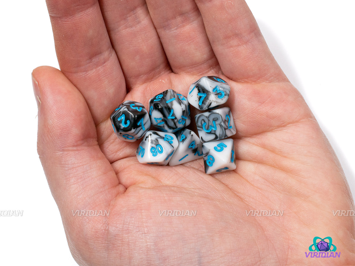 7 Pezzi Di Dadi Poliedrici Trasparenti D4 D6 D8 D10 D % D12 - Foto 3