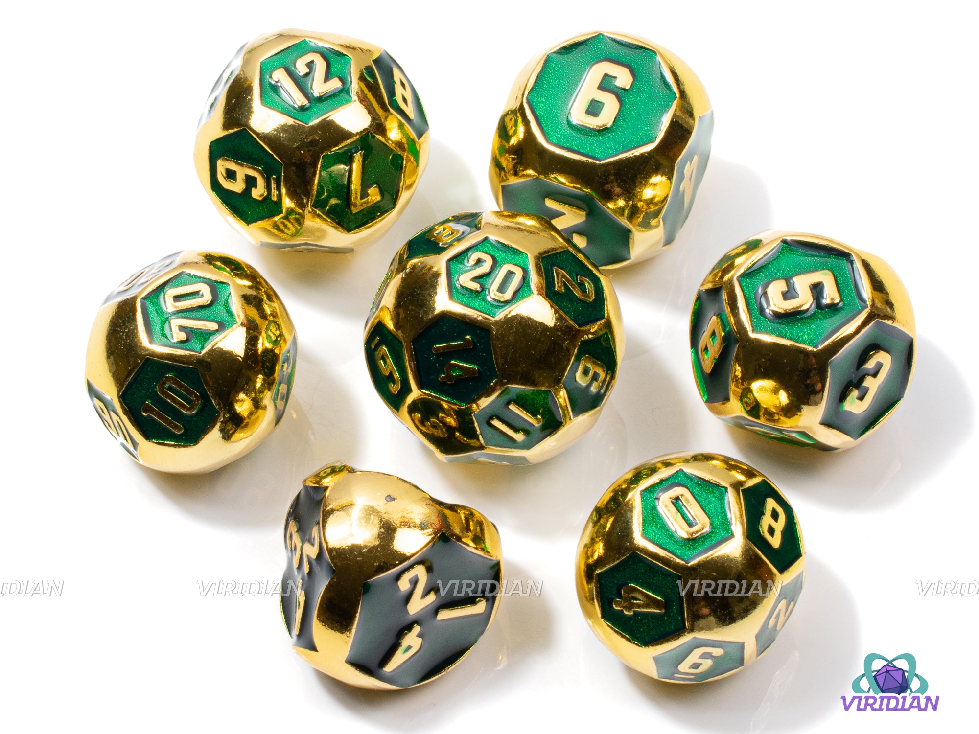 Sherwood Forest (discontinued) | Green & Gold Rounded Roly Poly