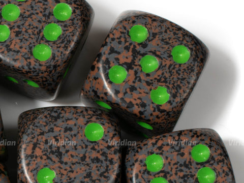 Chessex Dadi D6 Set Lotus Speckled - 36 Dadi A Sei Facce Da 12 Mm Per Giochi Di Ruolo - Foto 2