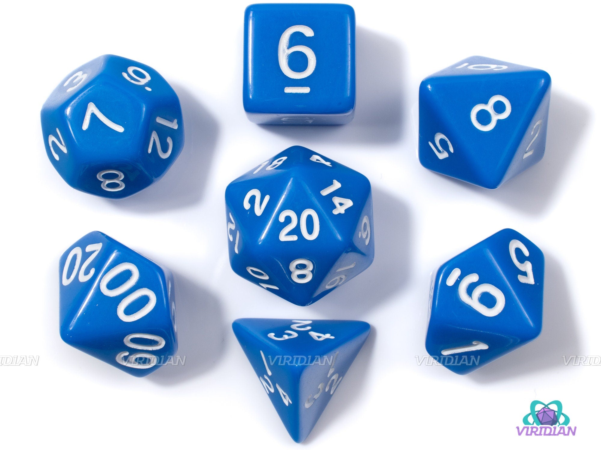 DICE. ダイス　アトムズ Atomic Comet | Viridian Logo Dice | Blue, Teal, Purple & Black