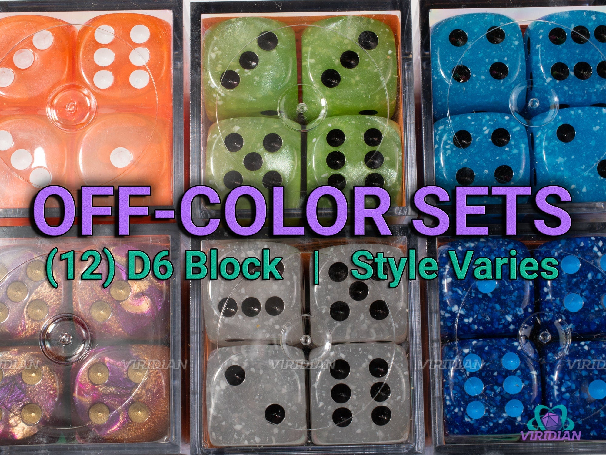 D6 Block (12) [Off-Color] | Mystery Pull (Style Varies)