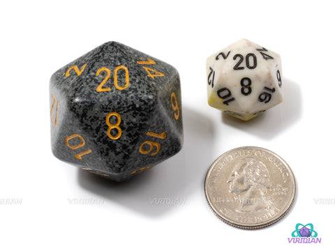 Speckled Urban Camo | 34mm Large Acrylic D20 Die (1) | Chessex