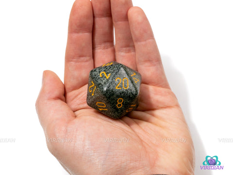 Speckled Urban Camo | 34mm Large Acrylic D20 Die (1) | Chessex