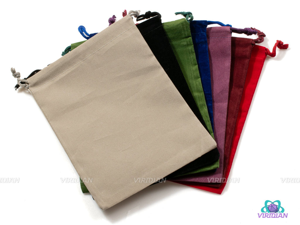 Suede Cloth Dice Bags  
